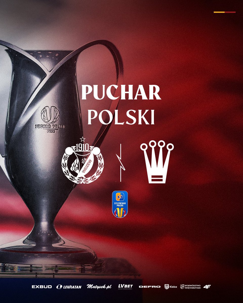 Korona_Kielce's tweet photo. 🏆 Znamy naszego rywala w pierwszej rundzie @PZPNPuchar!

🔜 Na wyjeździe zmierzymy się z @RTS_Widzew_Lodz! ⚔️ https://t.co/N72xRwbxc6