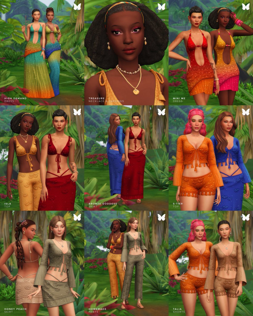 joliebeancc's tweet photo. 🌞🍹 Let's bring endless summer to our sims worlds with my new collection Lush Life! 
📅Public Release - August, 31
🔗in my bio https://t.co/CJDYmftnlF
