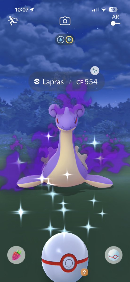 iggycastiel's tweet photo. been wanting a shiny lapras in the dex and it finally showed up as a shadow! 🥹✨
#PokemonGo
#ShinyPokemon https://t.co/YrCvOL29t6