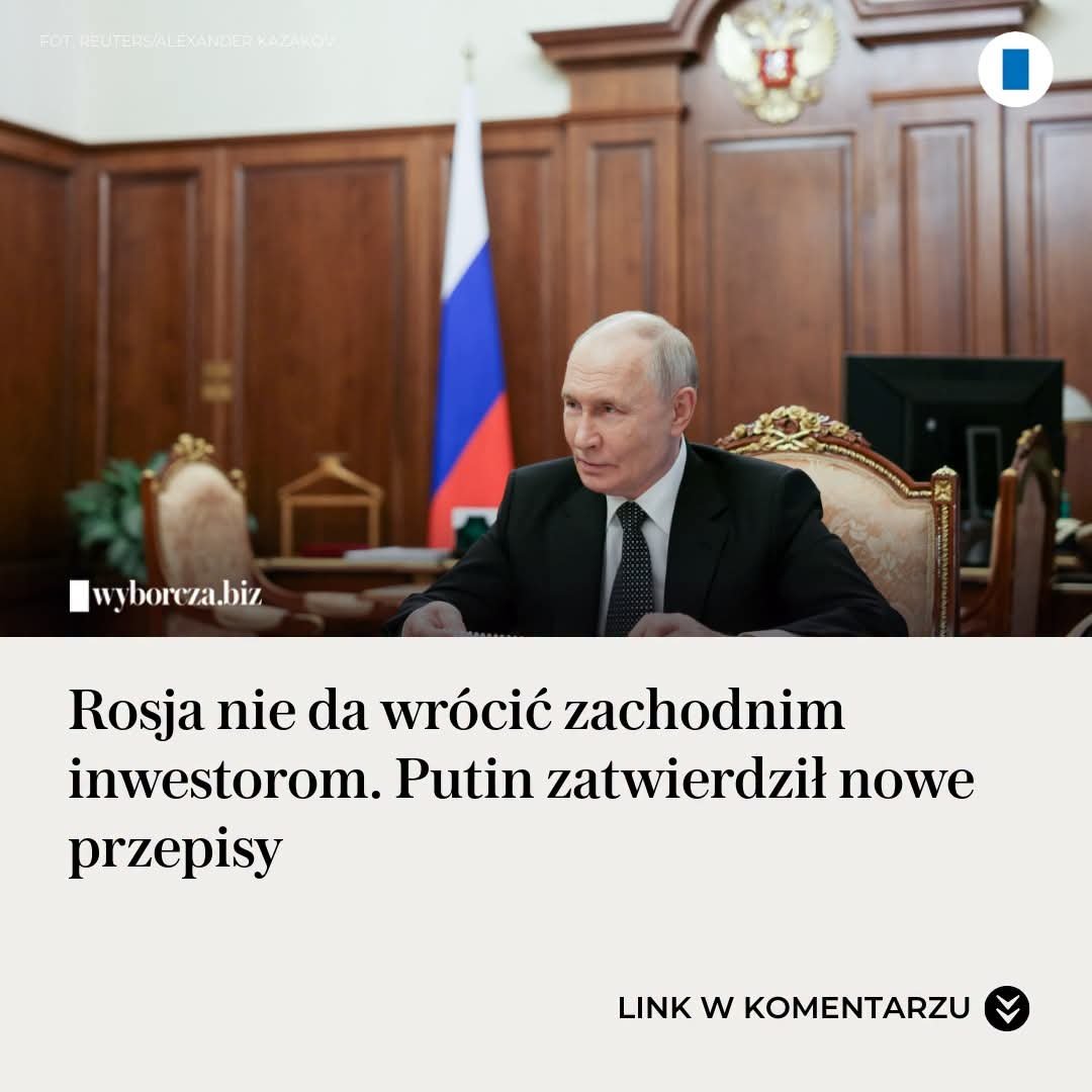 DorotaGth's tweet photo. Putin podpisał ustawę, która pozwala unieważnić umowy o odzyskaniu przez zachodnich inwestorów majątku zostawionego w Rosji po jej napaści na UA.

I to jest dobra info, Zachód oprzytomnieje całkowicie a Rosja bez Zachodu wróci do cebuli, słoniny gorzały i śmierdzących walonek. https://t.co/j5tbStUbl9