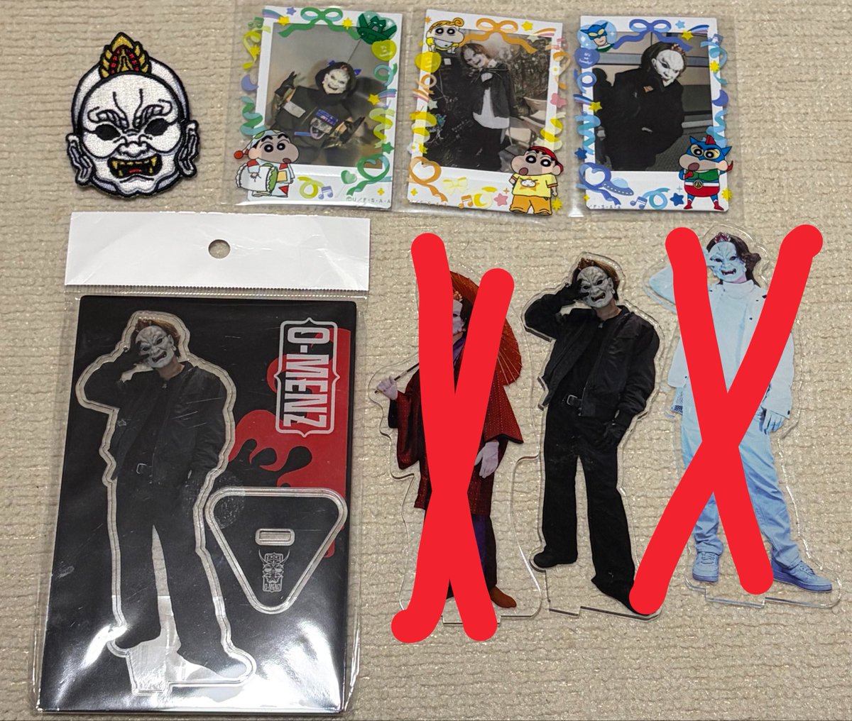 0909_ktyr's tweet photo. 買取 譲渡　O-MENZ グッズ

譲 :  画像参照
⚠️1枚目のグッズは2枚目グッズより抱き合わせ必須
⚠️アクリルブロック多少傷あり

求 : 定価（PayPay、振込、現金手渡し）

8/11手渡しまたは郵送でのお取引になります。郵送の場合は別途送料もいただきます。

お気軽にお声掛けください！ https://t.co/dzZWUS2seF
