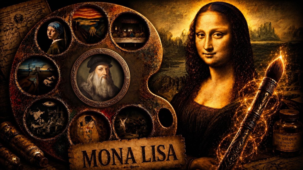 FbaMediatr's tweet photo. Mona Lisa'yı bu kadar özel yapan ve yüzyıllardır konuşturmaya devam eden ana etken sence o meşhur gülümsemesi mi, yoksa etrafında yaratılan efsaneler mi ?
#fatihbircanaskinmedia #fırçanınşahitliği #belgesel #eğiticivideo #toplumtartışması #Tarih #sanat #Media #monalisa #davinci https://t.co/WKgCUrQdIr