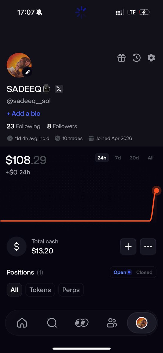 sadeeq__xx's tweet photo. I am now on fomo. Will do a small public challenge. $100$-$10k??
Follow me 

Trade with me on fomo and get 10% off fees!

https://t.co/01xfhBhM5y https://t.co/sIeGRHGKV3