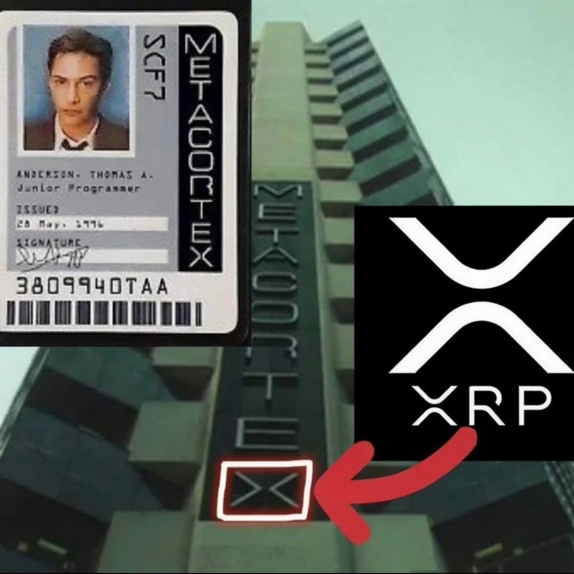 RippleXrpie's tweet photo. 🚨THE MATRIX DIDN’T PREDICT #XRP… IT MAY HAVE HINTED AT THE NEXT LAYER. 👁️

Neo worked at MetaCortex before waking up.

Now AI agents are becoming reality, and they’ll need a way to transact, not just think.

XRP moves value. MetaCortex explores what happens when AI starts spending it.

Ripply knows Kung Fu. Now he accepts payments. 🥋

Coincidence… or a glimpse of what’s coming?

Learn more: https://t.co/9WFki10avm

Not affiliated with The Matrix, Ripple, or XRP. Narrative speculation only.