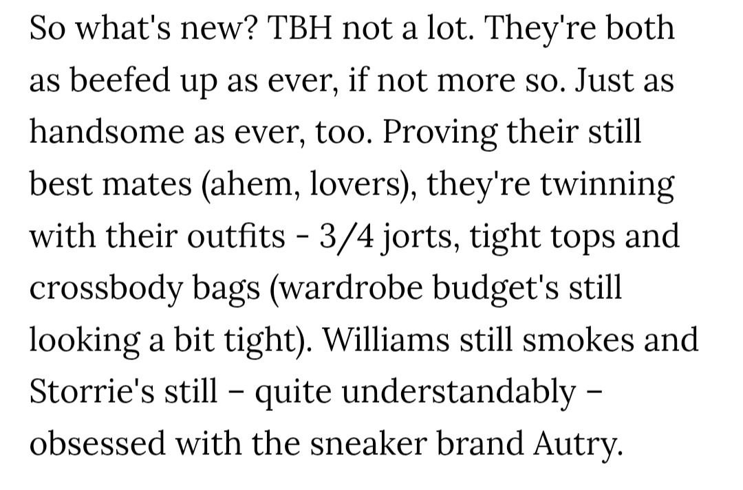 MVMNerd's tweet photo. You open this innocent article about sneakers and then "AHEM, LOVERS". EXCUSE ME?? https://t.co/LYWSRzJnXg