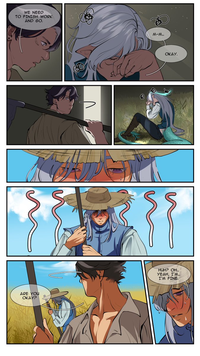 tacither's tweet photo. ⛓️🌧️"Not the time for Dragons" Wriolette Knight AU (Chapter 3, part 7) 

 #wriolette #Neuvithesley #Neuvillette #Wriothesley #comics https://t.co/zliGINaexE