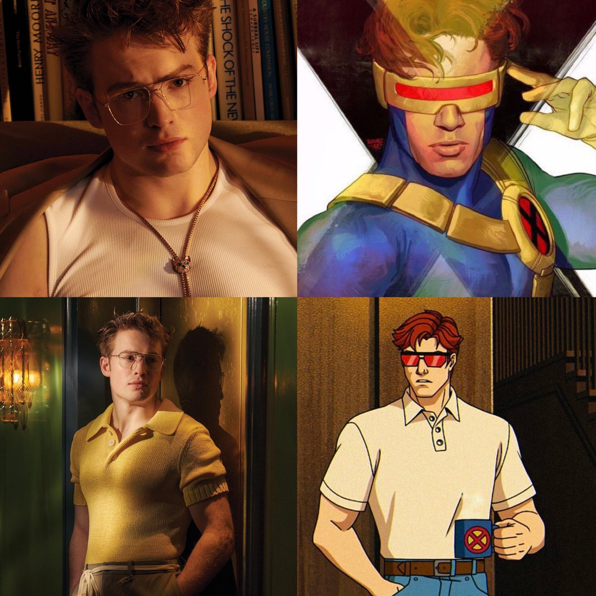 joaoguillll's tweet photo. Finalmente temos o nosso Ciclope para o reboot dos X-Men nos cinemas.

Kit Connor está em negociações para o papel, ele tem 1,85cm e é mais conhecido pelo seu papel em Heartstopper.

O que acharam?? https://t.co/3bOyxWc9i4