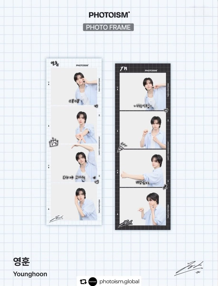 TheB_Mexico's tweet photo. [INFO 📢]

• ¡Deobis! Ya está disponible el marco especial de cumpleaños de Younghoon en PHOTOISM para celebrar su día. 🎂✨

Visita tu sucursal PHOTOISM más cercana y tómate fotos con el frame exclusivo. Además, podrás imprimir una photocard aleatoria de Younghoon a través del sistema Snapism. 📸

📅 Disponible del 6 de agosto al 6 de septiembre.

📍 En todas las sucursales de PHOTOISM México (y a nivel mundial).

¡No pierdas la oportunidad de celebrar el cumpleaños de Younghoon y llevarte un lindo recuerdo! 🤍

•
•
•

#Younghoon #영훈 #THEBOYZ #더보이즈 #THEB_MEXICO