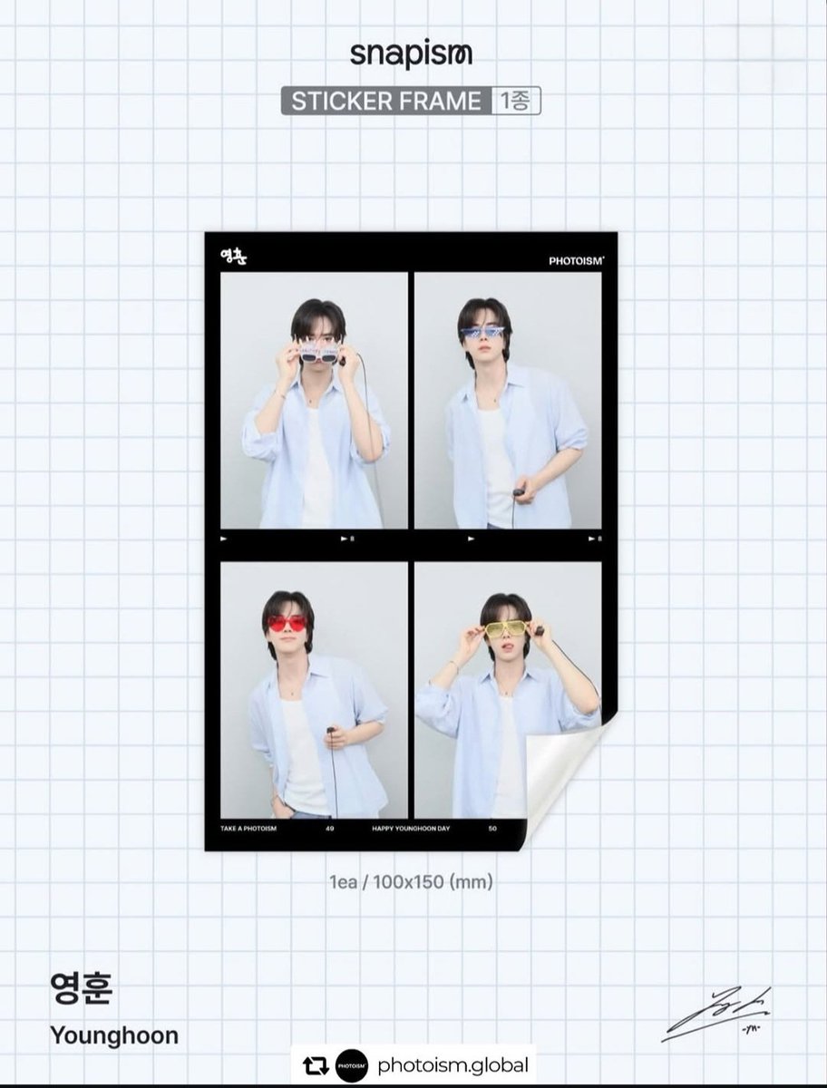 TheB_Mexico's tweet photo. [INFO 📢]

• ¡Deobis! Ya está disponible el marco especial de cumpleaños de Younghoon en PHOTOISM para celebrar su día. 🎂✨

Visita tu sucursal PHOTOISM más cercana y tómate fotos con el frame exclusivo. Además, podrás imprimir una photocard aleatoria de Younghoon a través del sistema Snapism. 📸

📅 Disponible del 6 de agosto al 6 de septiembre.

📍 En todas las sucursales de PHOTOISM México (y a nivel mundial).

¡No pierdas la oportunidad de celebrar el cumpleaños de Younghoon y llevarte un lindo recuerdo! 🤍

•
•
•

#Younghoon #영훈 #THEBOYZ #더보이즈 #THEB_MEXICO