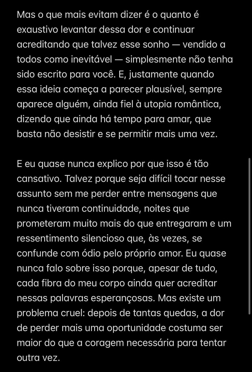 ddsalazar_'s tweet photo. Oii gnt, eu gosto mt de escrever textos e a alguns dias escrevi um meio bobo, intimo e um pouco triste kakak, mas q eu gostei mt e alguns amgs se identificaram, ent resolvi postar aq para mais gente ler :) 

(ignorem o drama e a melancolia, não consigo escrever sem) https://t.co/vn1OeHVngL
