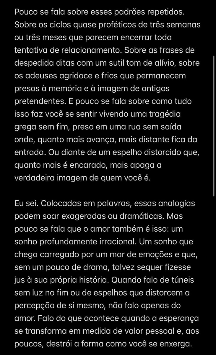 ddsalazar_'s tweet photo. Oii gnt, eu gosto mt de escrever textos e a alguns dias escrevi um meio bobo, intimo e um pouco triste kakak, mas q eu gostei mt e alguns amgs se identificaram, ent resolvi postar aq para mais gente ler :) 

(ignorem o drama e a melancolia, não consigo escrever sem) https://t.co/vn1OeHVngL