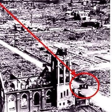 trad_west_'s tweet photo. The atomic bomb destroyed the city, but it had no power over the Rosary.

August 6, 1945. The atomic bomb dropped on Hiroshima. Ground Zero was 8 blocks away from the Jesuit rectory. 

Everything within a mile was instantly vaporized, but the rectory remained standing. Inside, eight Jesuit priests (including Fr. Hubert Schiffer) survived. 

The eight Jesuit priests inside, led by Fr. Hubert Schiffer, survived virtually unscathed. They were examined by doctors hundreds of times over the next 30 years: no radiation sickness, no cancer.

They didn't just survive the blast; they suffered no radiation sickness and lived healthy lives for decades afterward. Scientists examined them 200 times and couldn't explain it. 

Fr. Schiffer had a simple answer: "We lived the message of Fatima. We prayed the Rosary daily in that home."

Physics says they should be dead but the Queen of Heaven disagreed.