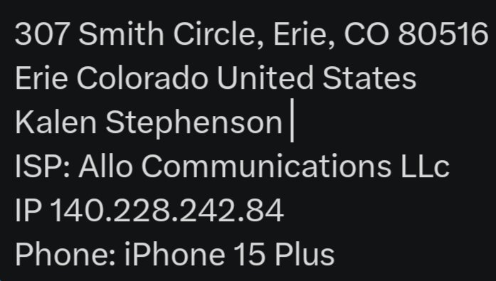 AlexxScorchFD's tweet photo. @Naughty_KamiFox Or should I say (Kalen Stephenson) is a good clickslut. She begged to click my link even though she knew it was a IP Grabber~

All collected with consent ofc~
DM for the link
#clickslut #techdom #expose #blackmail #nsfwtwt #2dfd #findom https://t.co/ya3ak6iPhU