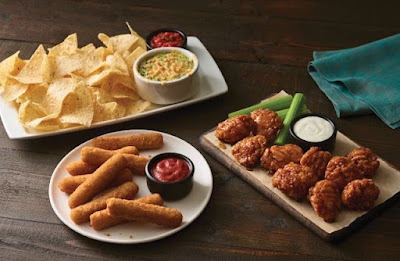 weekley's tweet photo. .@Applebees is bringing back its late-night, half-price appetizers for a limited time. Customers can enjoy items like Boneless Wings, Mozzarella Sticks, and Spinach & Artichoke Dip after 9 or 10 PM, depending on the location. #INorOUT on #HOTLINE at 5:25. https://t.co/nxxNl89C2p