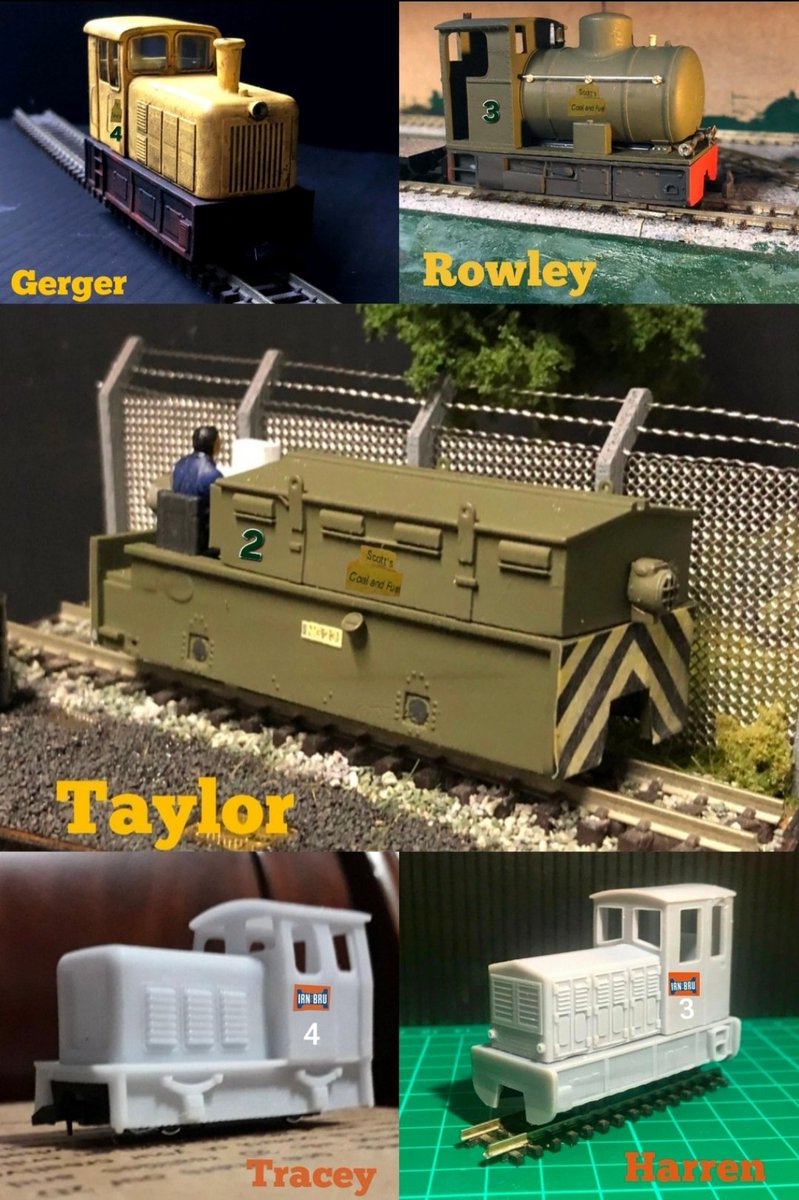 teamzug04's tweet photo. Hey guys so here are some more 009 customs of Horace The Horrid Engine oc's I made

Meet Norris and Nellie The Baguley twins diesel. (Norris is orange and Nellie is red pink) 

Also their's Sophie the number 1 of Scott's Coal and Fuel company

Also here's more oc's I plan to make https://t.co/GOVdxtpkIt