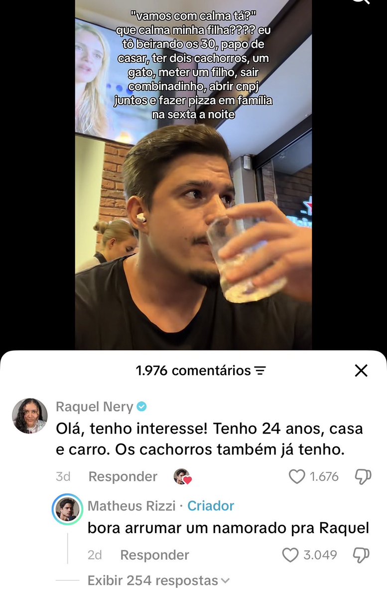 poptime's tweet photo. Raquel Nery tenta dar uma cantada em homem do TikTok e acaba levando um fora. https://t.co/GcQgFNFZPn