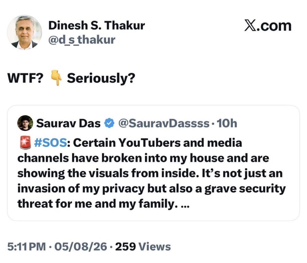 rishibagree's tweet photo. Sponsorer is worried that he will get exposed https://t.co/mtIND562kl