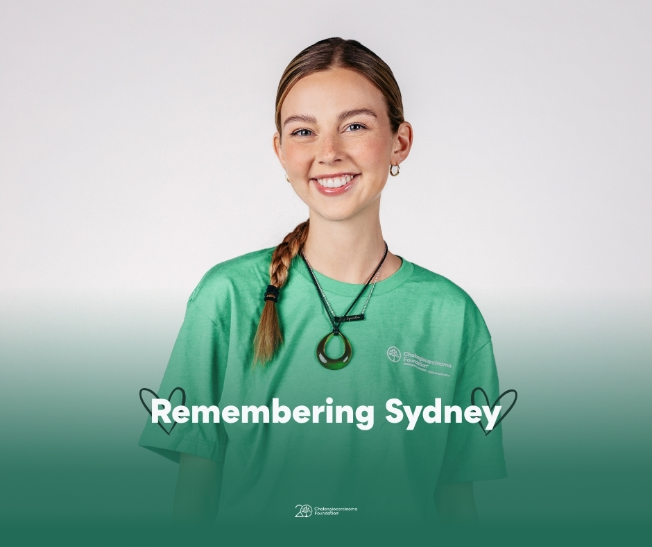 curecc's tweet photo. Sydney Towle, who passed away yesterday, has likely touched your life. Every one of our community members is vital to raising awareness and moving us closer to finding a cure. We are honored to carry out our mission with each of you. 

Syd did this from her platform that reached people around the world. She gave those who would never even hear about cholangiocarcinoma an inside look at what it looks like to live through a diagnosis and to treat every day as something unique and special. We are forever grateful to her for elevating all of our voices and reminding so many that they are not alone. We realize this is a difficult loss and, at the same time, are honored to shine a light on her legacy. 

We invite you to share in the comments how Syd affected your life. We would like to remember her together. 💚