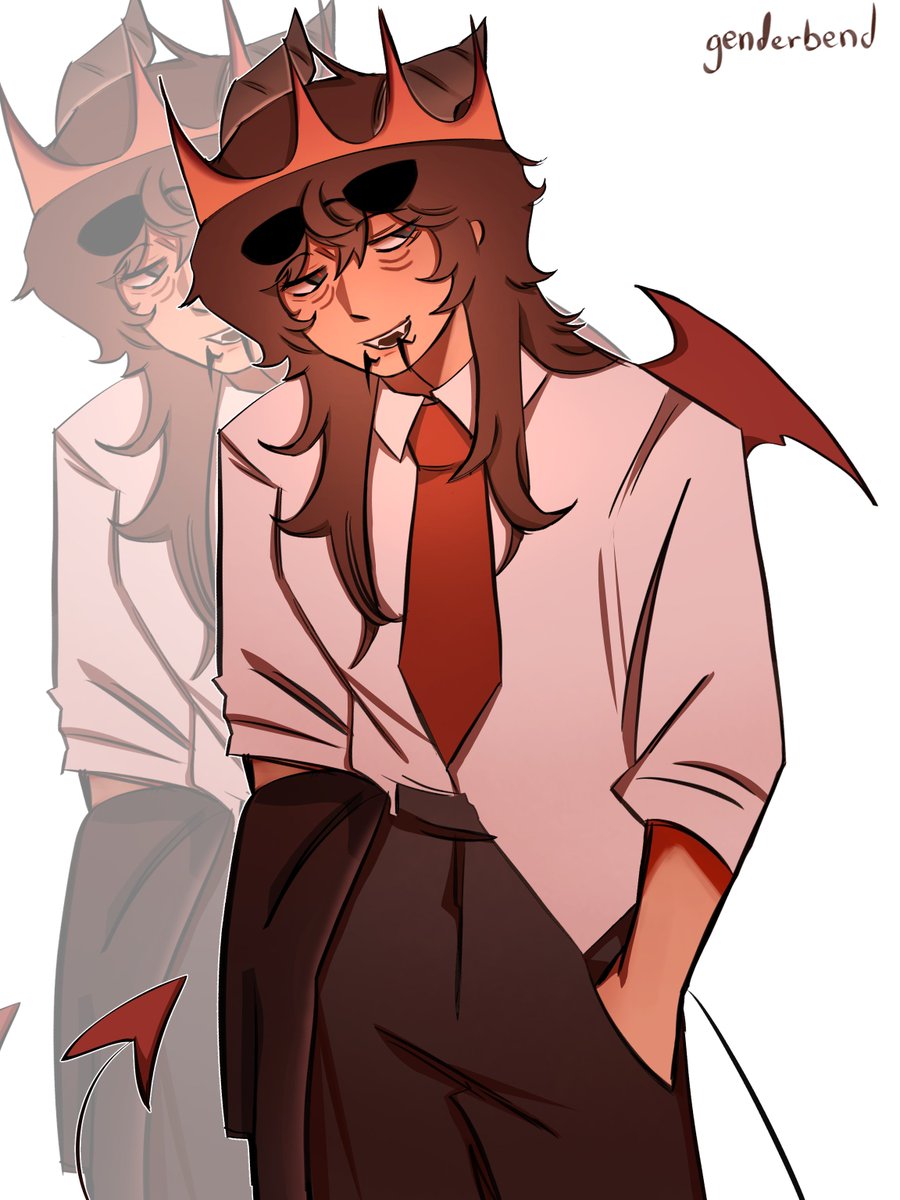 Skkozk's tweet photo. #SenpaiWeek She thinks she's so tuff https://t.co/X2QKhGQX7B