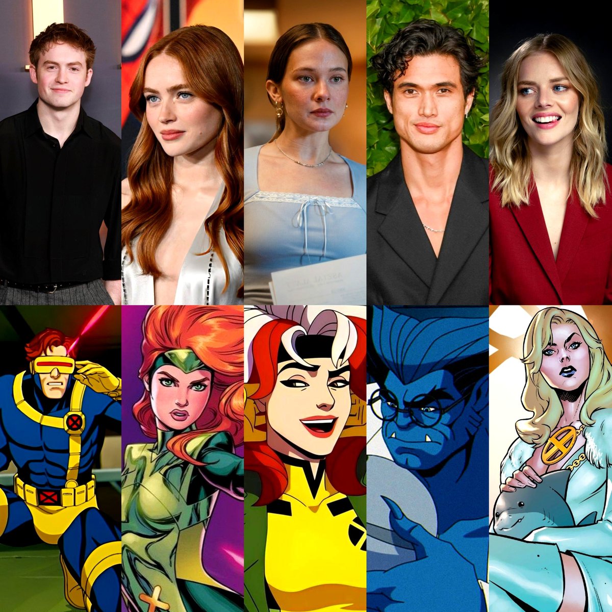 MCUFilmNews's tweet photo. The cast of Marvel Studios ‘X-MEN’ so far: https://t.co/Lzb0tDkzQN