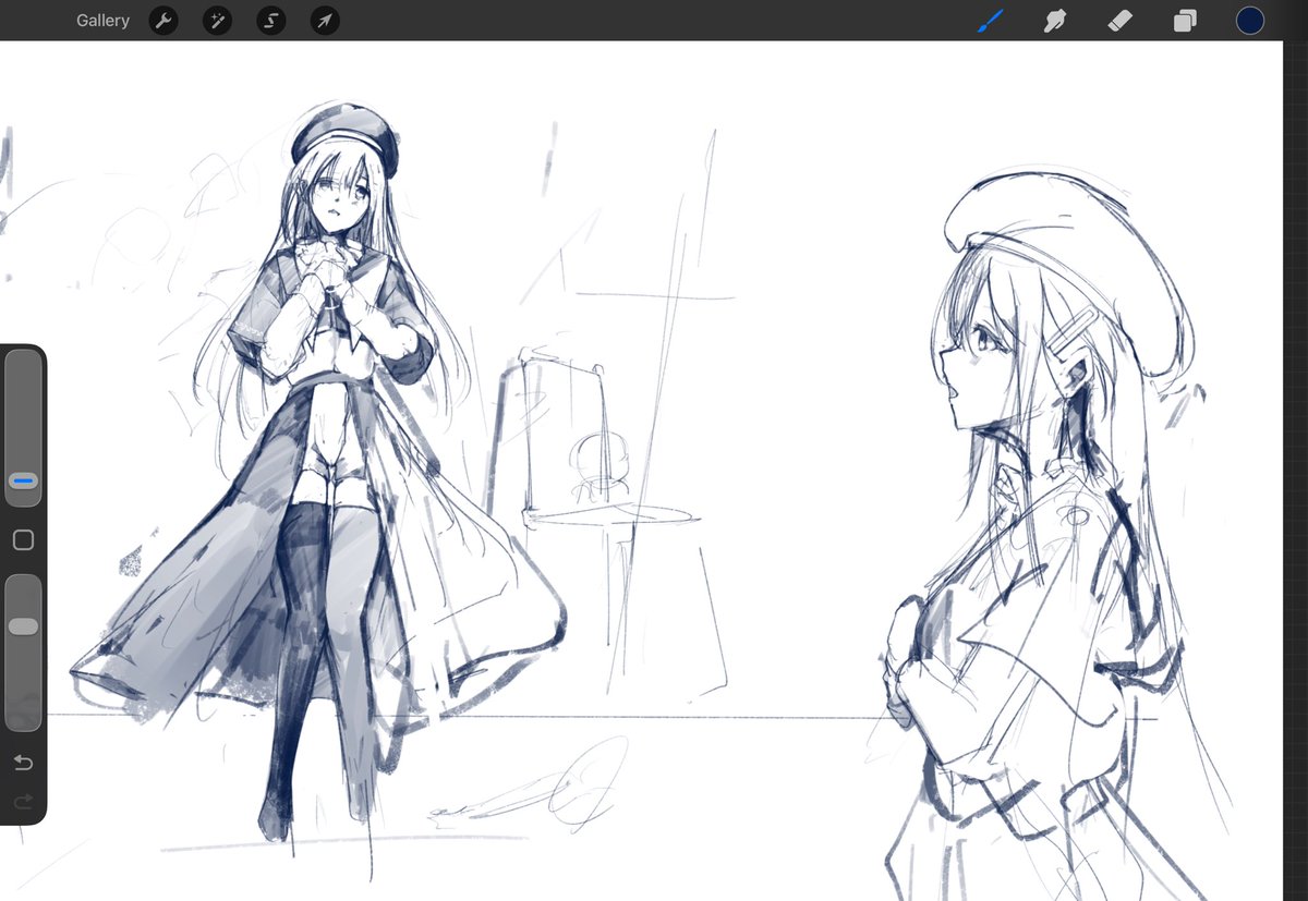 konsul_art's tweet photo. Rough I made on the train back home from work https://t.co/92frCgExqX