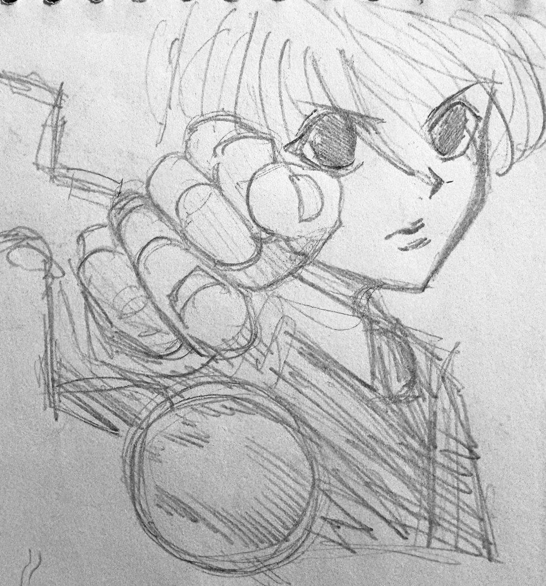 Neanderthal_333's tweet photo. #イラス���  #Illustration
 #ハンターハンター  #hxh
ラクガキクラピカ。 https://t.co/0kWKn4e56a