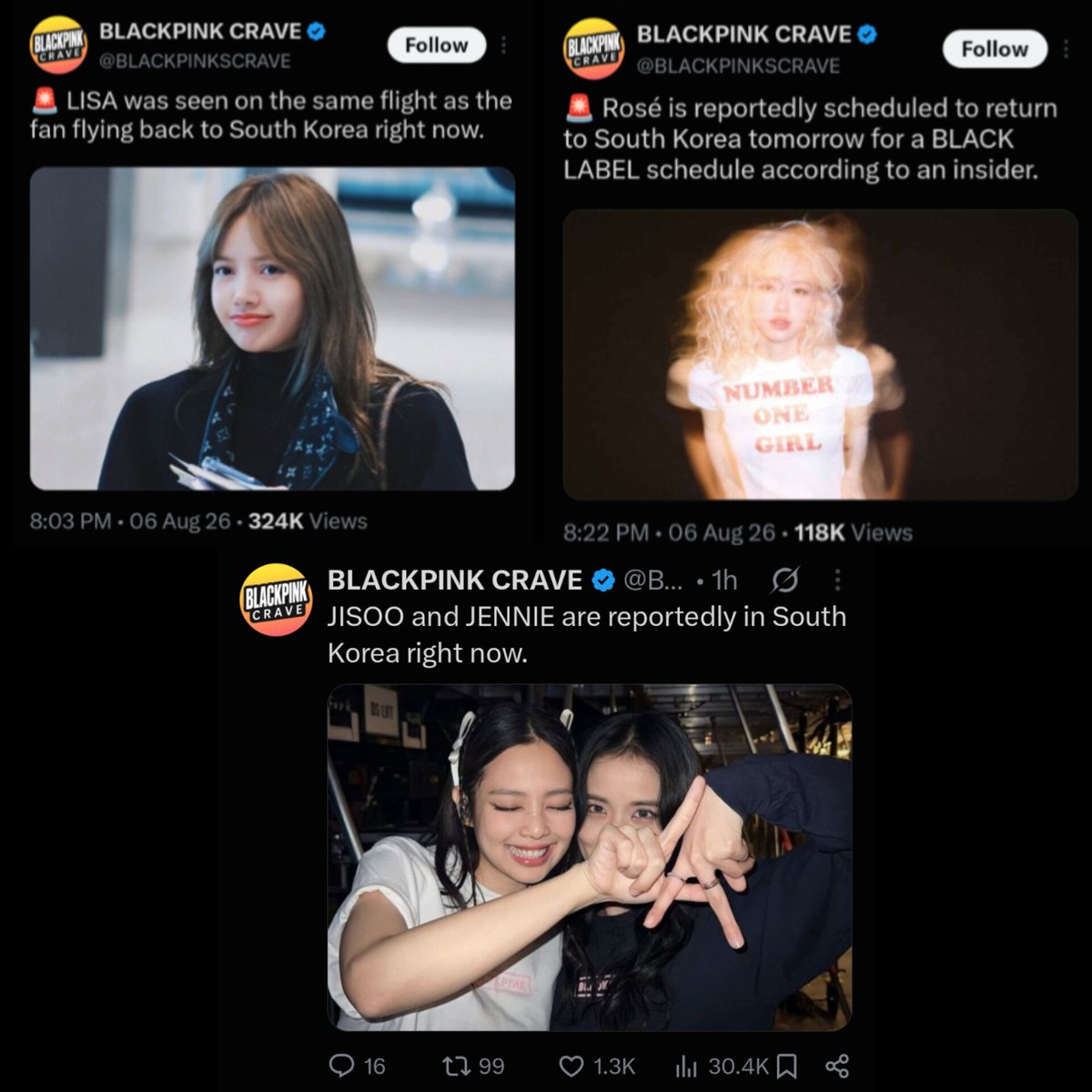 jenpurrrrr's tweet photo. followed by this lmfaoo they moved so damn fast it's chaotic asf im ctfu omg never underestimate blinks https://t.co/4tvn3T3eTx