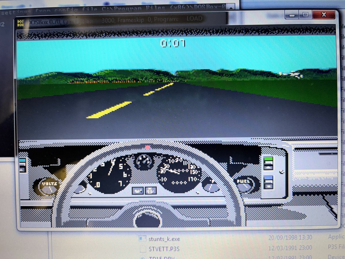 HenryDoonan's tweet photo. The Stunts game as 4D Sports Driving, made my 25th Car editor.  A British sport car in the 1980s Lotus Esprit S3 model as better than a S1 and S2.  Esprit S3 has 160bhp with the Acceleration power as faster than Aston Martin DB5 282hp and Ferrari 400i 310hp. https://t.co/MHBr0rxDvZ