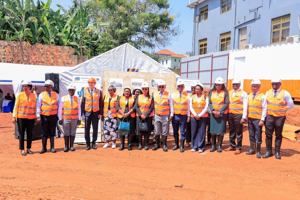 StatisticsUg's tweet photo. 📸 The construction of Statistics House, Entebbe Office, was officially launched by Hon. Henry Musasizi, Minister of Finance, Planning and Economic Development, alongside Dr Albert Byamugisha, UBOS Board Chair, Dr Chris N. Mukiza, @UBOS_ED, and other dignitaries.

The groundbreaking ceremony marked the formal commencement of construction of the new facility, which will provide a permanent home for the Bureau’s Entebbe operations.

#UBOS #EvidenceBasedStatistics