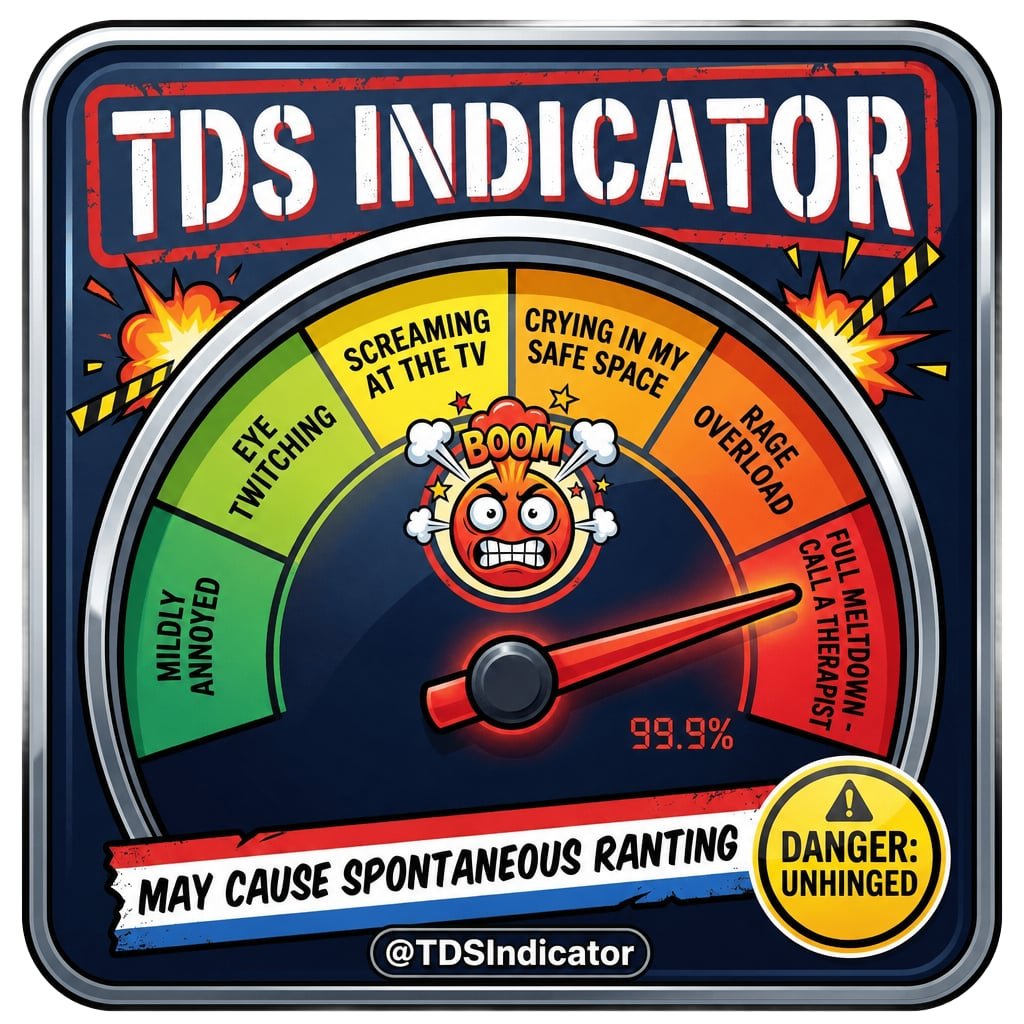 TDSIndicator's tweet photo. @KyleKulinski TDS INDICATED! https://t.co/fUcETPcgHh
