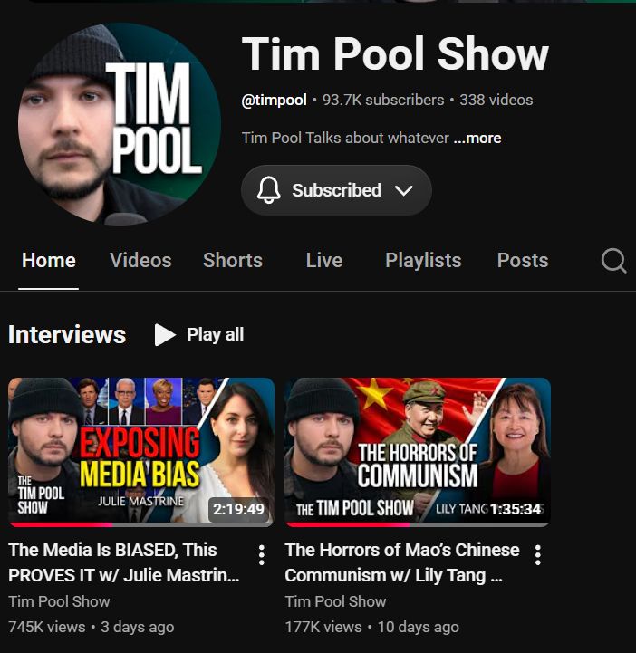 Timcast's tweet photo. Thew New Show Is Fire

Subscribe now https://t.co/OaayucftBC