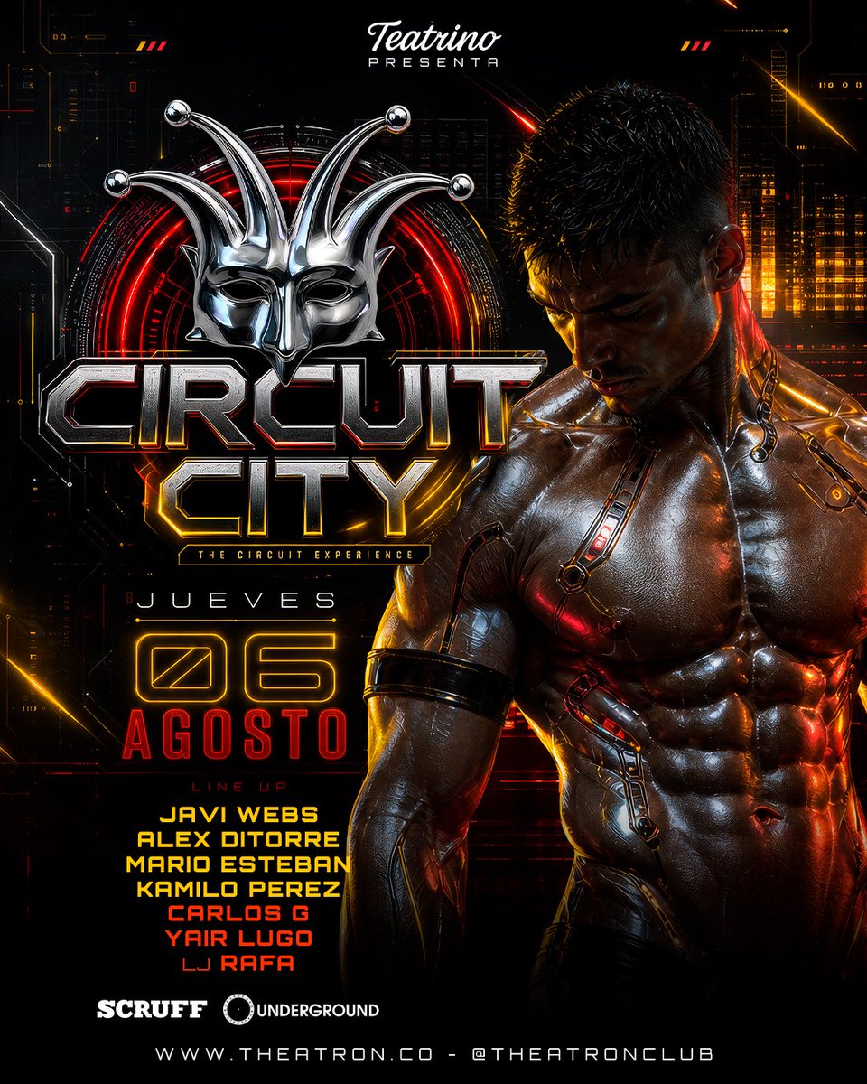 theatronbogota's tweet photo. HOY, I’❤️ BOGOTA ✨

10 SALAS 🕋 + 18 DJs 🎧 + SHOWS ✨ + SEXY DANCERS 🔥 

🎫 Cover: De 9:00pm a 10:00pm, $20k. Después de las 10:00pm, $25k.

Theatron siempre te da más!! https://t.co/172ARWWXmU