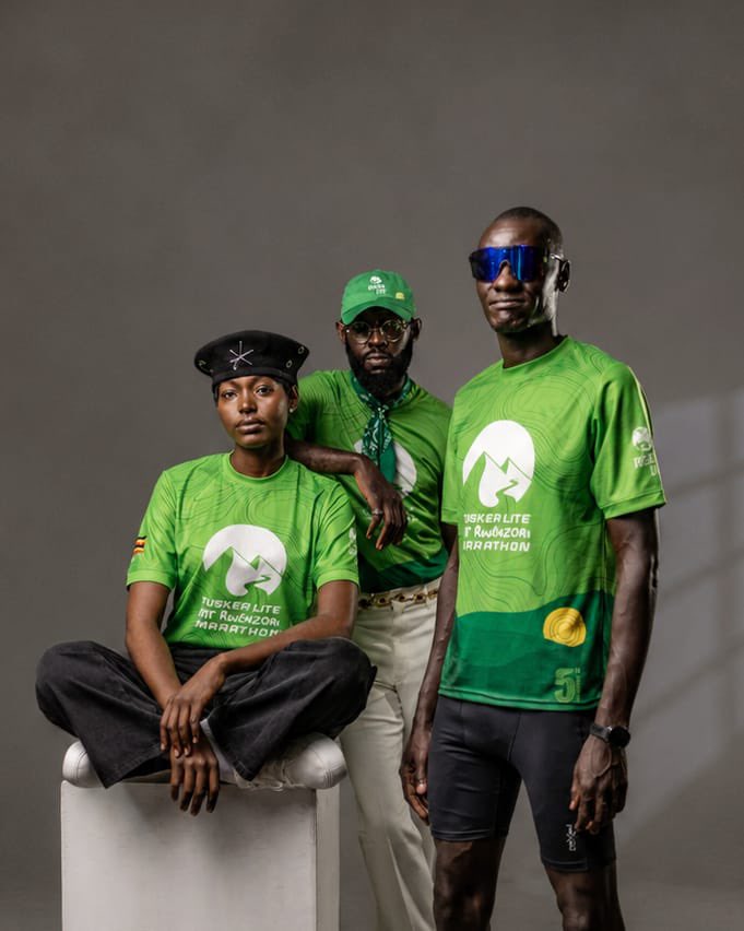 blackellypresen's tweet photo. Unveiled in pure style at Uganda Breweries, Luzira… this wasn’t just a press conference.
It was a full runway moment.
The jersey stays true to that iconic green, now carrying stunning topographic contours of the Rwenzori itself. And right on the front? The official 5th Anniversary emblem. Five years of growth. Five years of impact. Five years of unforgettable mountain stories.
Full kit includes:
• Official jersey
• Cap
• Bag
• Water bottle
On the back you’ll find the powerhouses making it all possible:
Tusker Lite • KIA • Ministry of Tourism, Wildlife & Antiquities • Rwenzori Water • Britam • UCC • Explore Uganda
This isn’t just race gear.
It’s a statement.
A symbol of a marathon that has become one of Africa’s top destination races — where sport, tourism, adventure and community collide.
📍 Kasese | 22nd August 2026
🎯 Target: 8,000 runners
🌍 Already 20+ countries registered
Don’t just watch history.
Be part of it.
Register now: https://t.co/Af9jAlCSkc
#TuskerLiteMTRwenzoriMarathon #RwenzoriMarathon2026 #KitUnveil #RunRwenzori