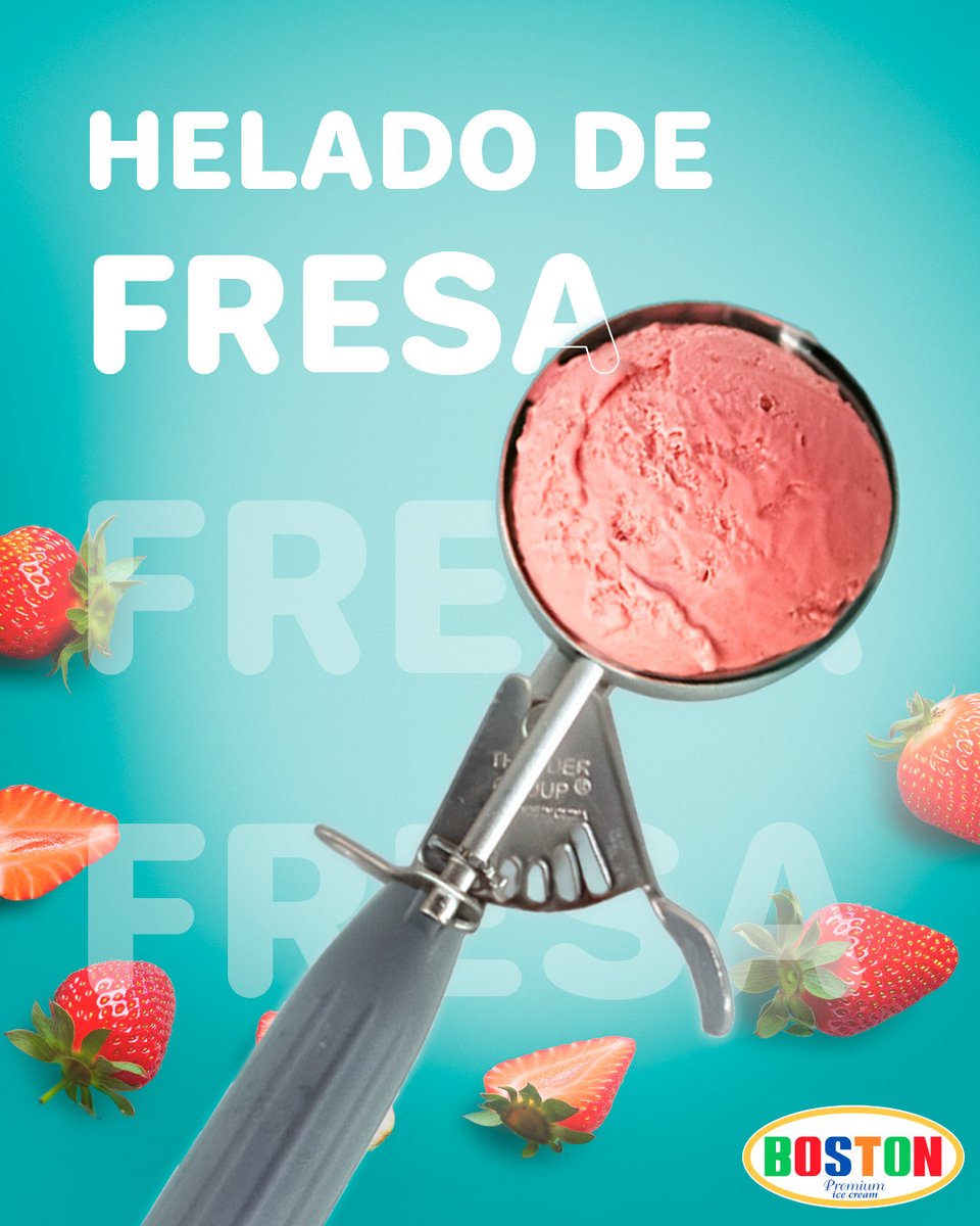 BostonESA's tweet photo. Suave, cremoso y lleno de sabor.🍓 Así es nuestro Helado de Fresa, una deliciosa opción para refrescar tu día y disfrutar cada momento. 😋🍦 #BOSTON #DamosFelicidad https://t.co/0PRJPCwB36