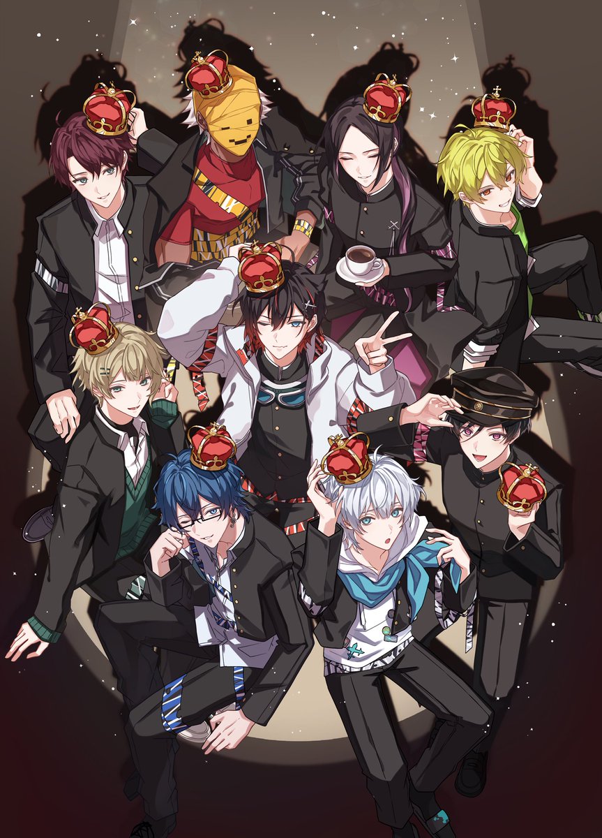 mmyuruo's tweet photo. 遅くなりました！！おめでとう🎊🎉
#遊戯部二周年 
#メメリ絵 https://t.co/LaiLAsmJxl