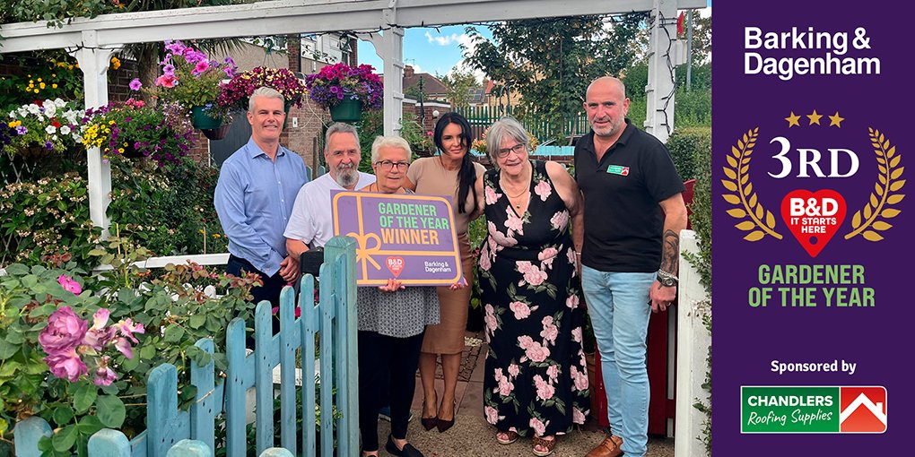 lbbdcouncil's tweet photo. We're SO proud to announce the winners of our very first #GardenerOfTheYearAwards🤩 

💚 First place: Nour and Abul from Barking 
💚  Second place: Kerry from Dagenham
💚 Third place: Gill and Peter from Chadwell Heath

Read more 👇🏽 
https://t.co/NdRwzTZvIY

#ItStartsHere https://t.co/qAUAINLxtG