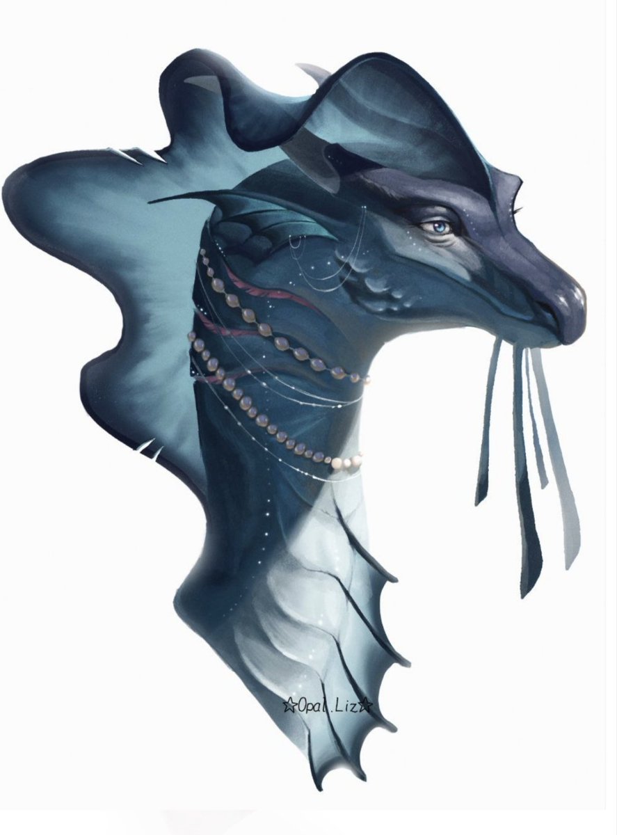 Intermariam's tweet photo. February art by Queen Coral. My old signature is still here. I currently sign my art as Inter
#WingsofFire #WoF #wofart #art #dragon #sea https://t.co/8J7cZslXoI