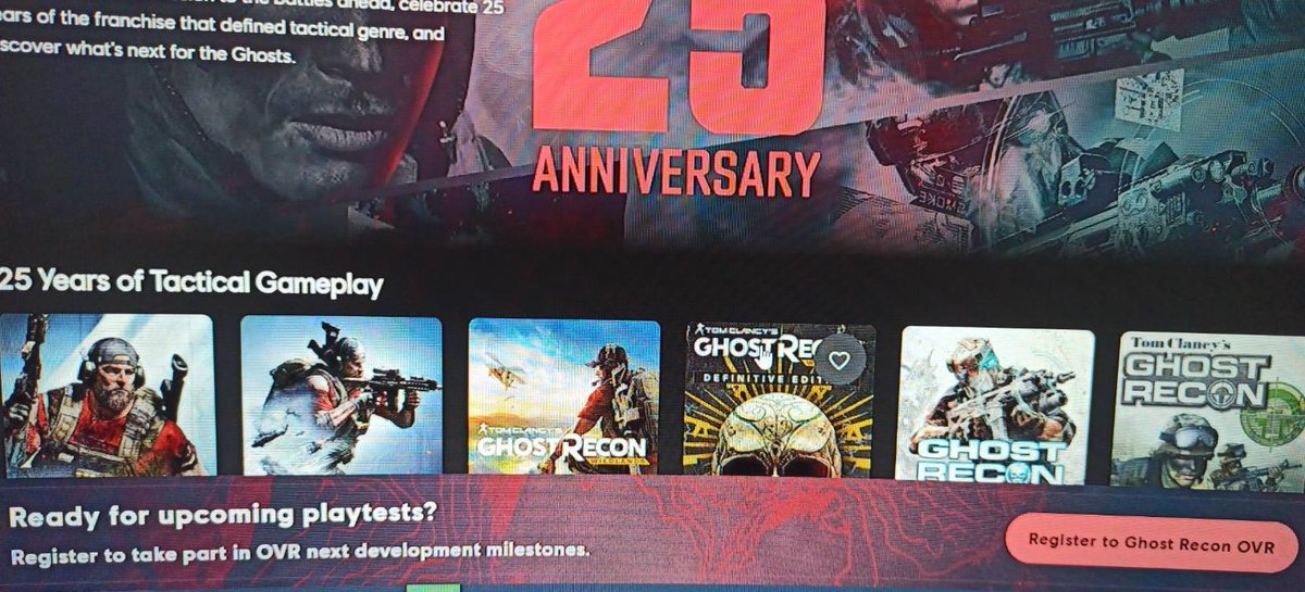 syxe01's tweet photo. @GhostRecon You had Project OVR beta testing link on Ubisoft connect. Where did it go? https://t.co/HBFHcdpgrB