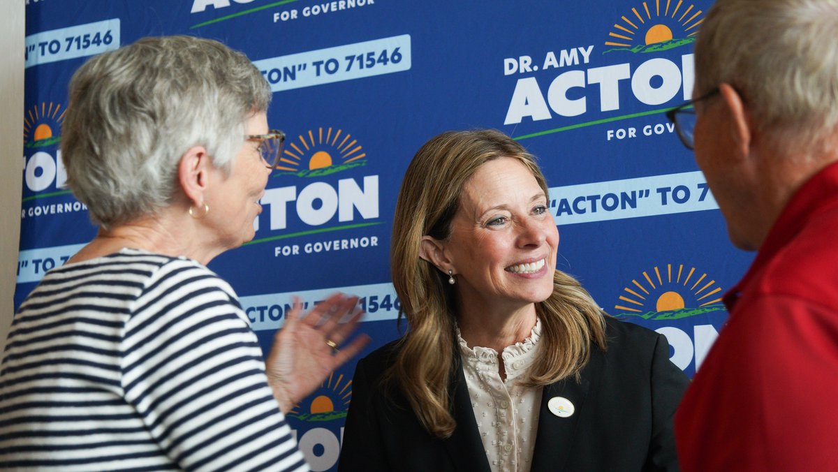 amyactonoh's tweet photo. Another day on the campaign trail came to an end yesterday with a great event in Seneca County! 

Thank you to everyone who came out to share your stories, ideas, and hopes for Ohio's future. https://t.co/35qwjB5ALS