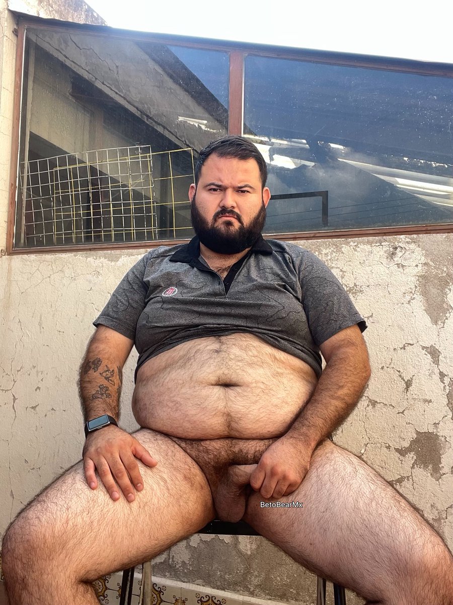 BetoBearMx's tweet photo. Al aire libre, desde mi terraza, ¿vienes a acompañarme y echarme una manita? 😏🔥 https://t.co/9I8GuVP9mR