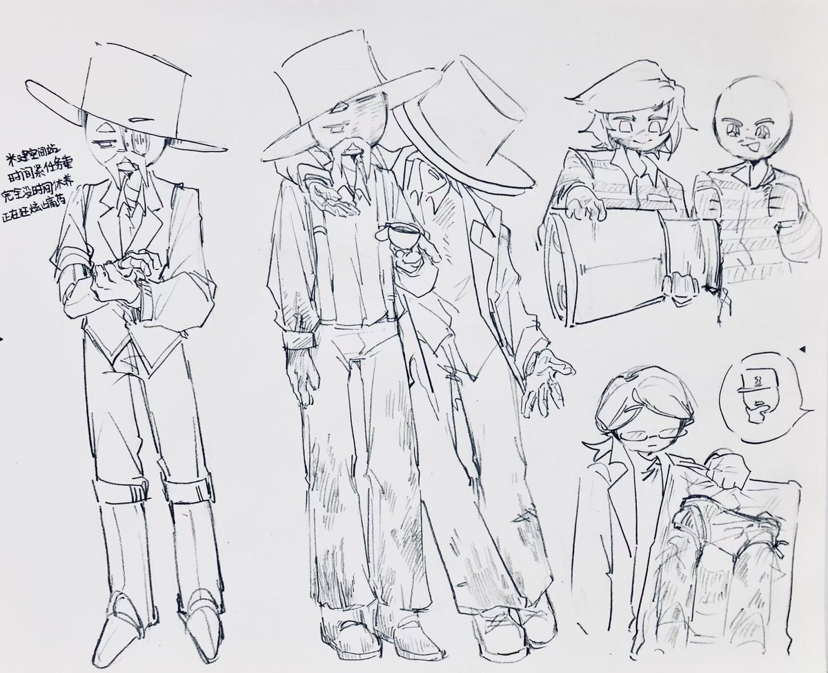 Hinkel_Keter's tweet photo. Character design draft.
I simplified some things for technical reasons. I really like the blood handprint design on the pants, but it was too hard to draw, so I left it out.
#ReginaldCopperbottom #theHenryStickminCollection #henrystickmin #henrystickminfanart https://t.co/rUk4m6rNSu