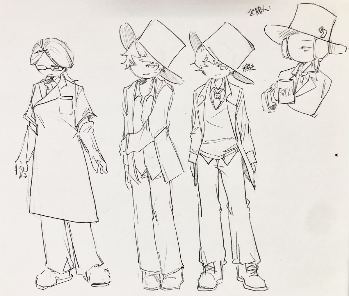 Hinkel_Keter's tweet photo. Character design draft.
I simplified some things for technical reasons. I really like the blood handprint design on the pants, but it was too hard to draw, so I left it out.
#ReginaldCopperbottom #theHenryStickminCollection #henrystickmin #henrystickminfanart https://t.co/rUk4m6rNSu