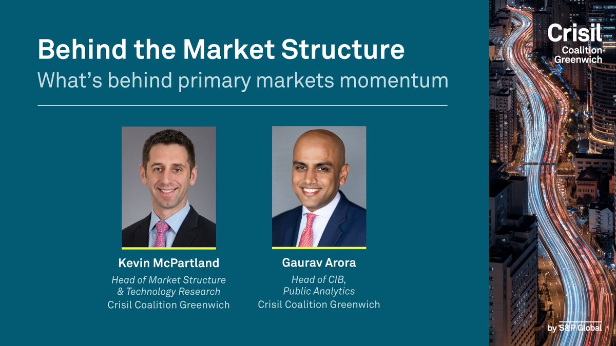 CoalitionGrnwch's tweet photo. Behind the Market Structure: What's behind primary markets momentum 
@kmcpartland sits down with Gaurav Arora to discuss the growth in primary markets, what's behind it and is it sustainable.https://t.co/LcZaLnkRLC via @CoalitionGrnwch https://t.co/aNIzMWWlwX