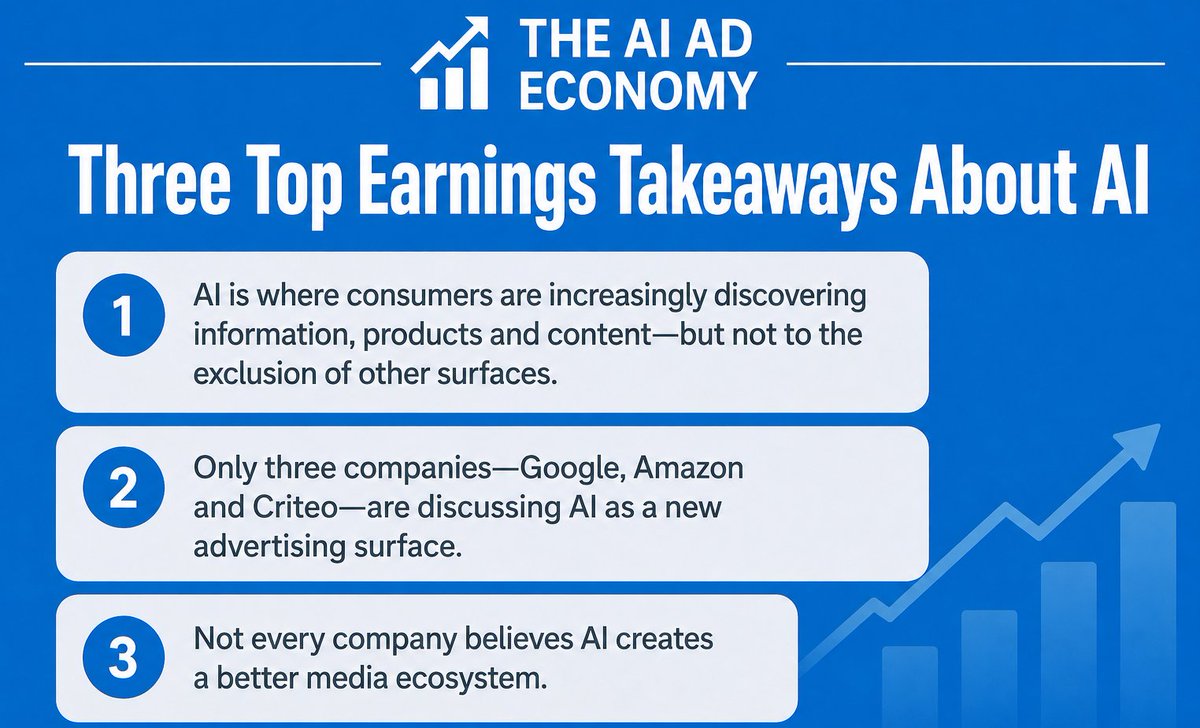 DebraWilliamson's tweet photo. Here’s How Leading Tech Firms View the State of the AI Ad Economy  https://t.co/jGERGhBwLE https://t.co/DdhmSBobtz