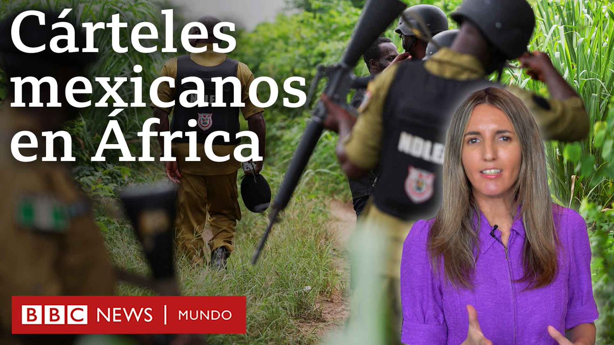 bbcmundo's tweet photo. África ya no es solo una ruta para mover drogas. Ahora los cárteles mexicanos también están produciendo metanfetamina en el continente. Pero ¿qué ha cambiado? @aglatourrette te lo cuenta en este video. 👉 https://t.co/OcgzHuxzpC https://t.co/GtzVPSCPzc