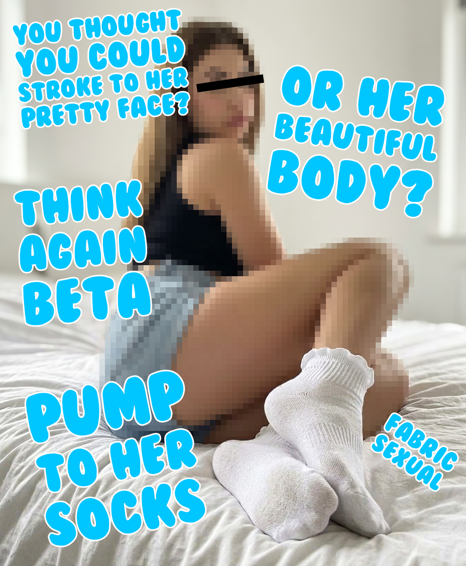 BirgiTGirl02's tweet photo. Birgit's socks is all you're allowed beta!

#gooncaption #gooncap #gooning #nsfwtwt #goonfuel #irl https://t.co/VfZbqywzBc