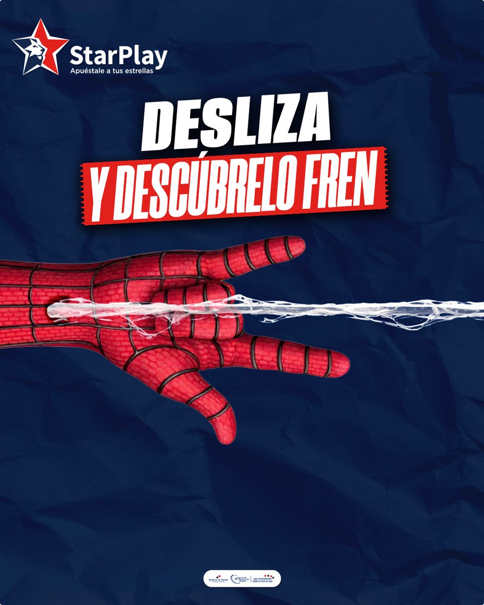 starplaypa's tweet photo. 🕷️ Hay promos que no se dejan pasar... tu sentido arácnido lo sabe. 🕸️ Cashback, giros gratis, segundas oportunidades y muchas formas de seguir buscando ese chen chen.

Entra a StarPlay y aprovecha cada una. 🔥💰​

#StarPlay #ApuéstaleATusEstrellas #Panamá #CasinoOnline #Slots https://t.co/yZZMTj75qR