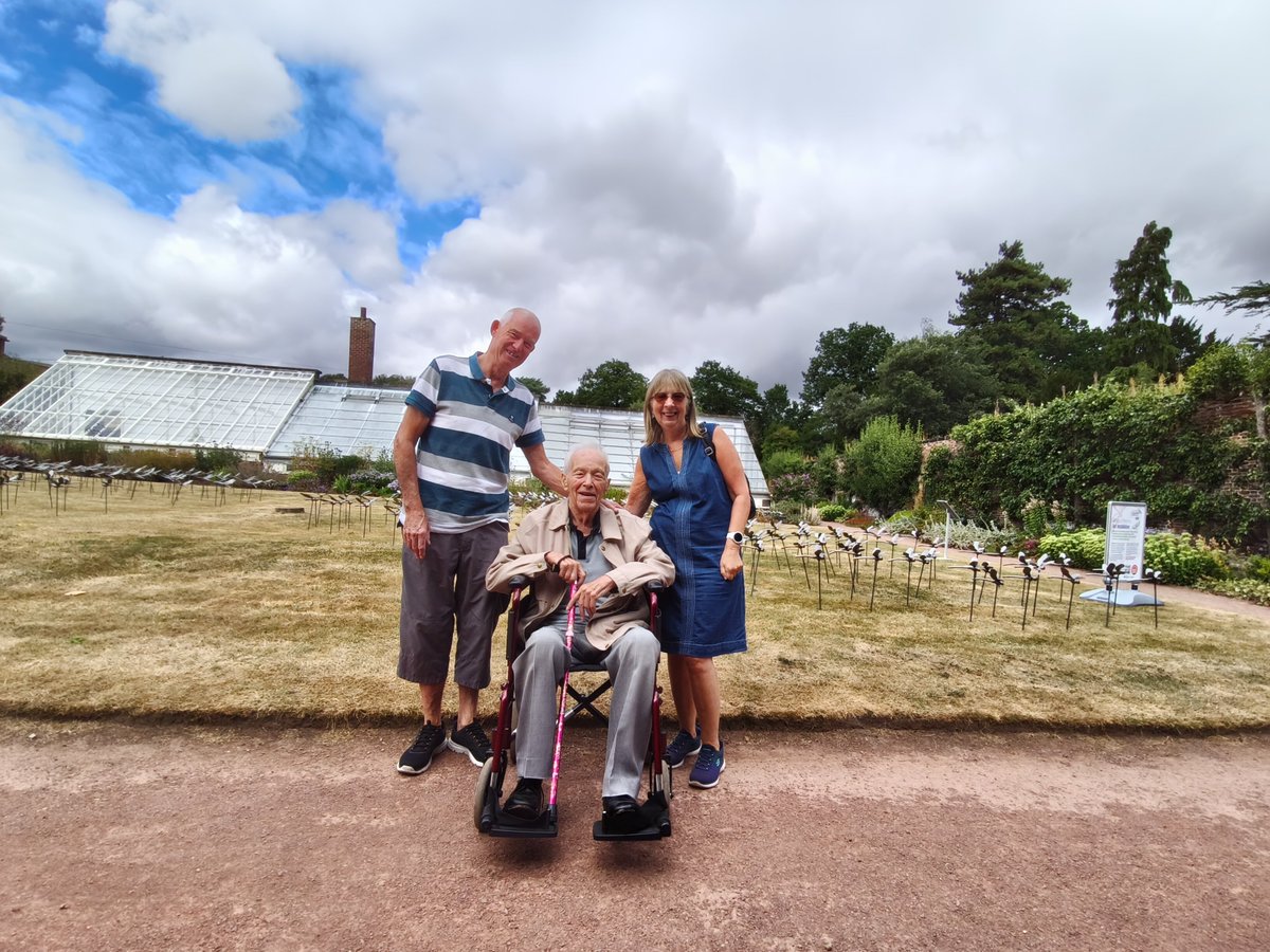 tommo5458's tweet photo. The wings of memory dragonflies ,at cannon hall,are an amazing sight . The wife uncle appreciated them .And his ice cream . https://t.co/YgbOiatfKW
