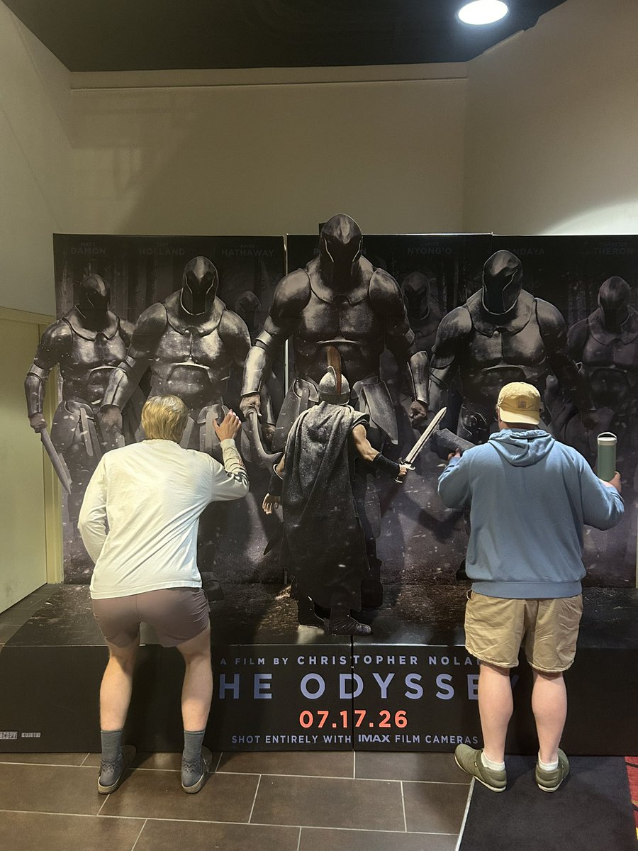 carsonchap24's tweet photo. The #odysseychallenge https://t.co/7dTnD7ijnL