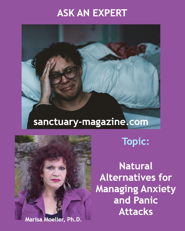 Sanctuary2016's tweet photo. ASK AN EXPERT: Marisa Moeller, Ph.D., answered readers’ questions regarding the topic “Natural Alternatives for Managing Anxiety &amp; Panic Attacks.” https://t.co/3CsnaJ6tJH @Ostara63 #WheresYourSanctuary #AskanExpert #expertadvice #readers #anxiety #panicattacks #managinganxiety https://t.co/rjB2U1hrjg